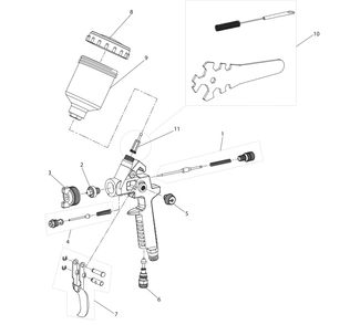 Part Location Diagram of 200G-1727 Ingersoll Rand Filter